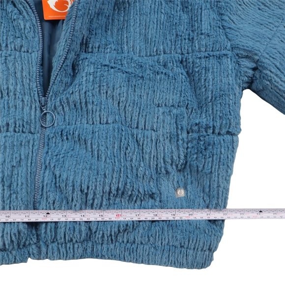 NWT women The American outdoorsman Blue soft puffer jacket XL - Picture 15 of 16